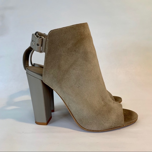 Vince Addison Open Toe Back Strap Bootie 7.5 - Picture 3 of 8